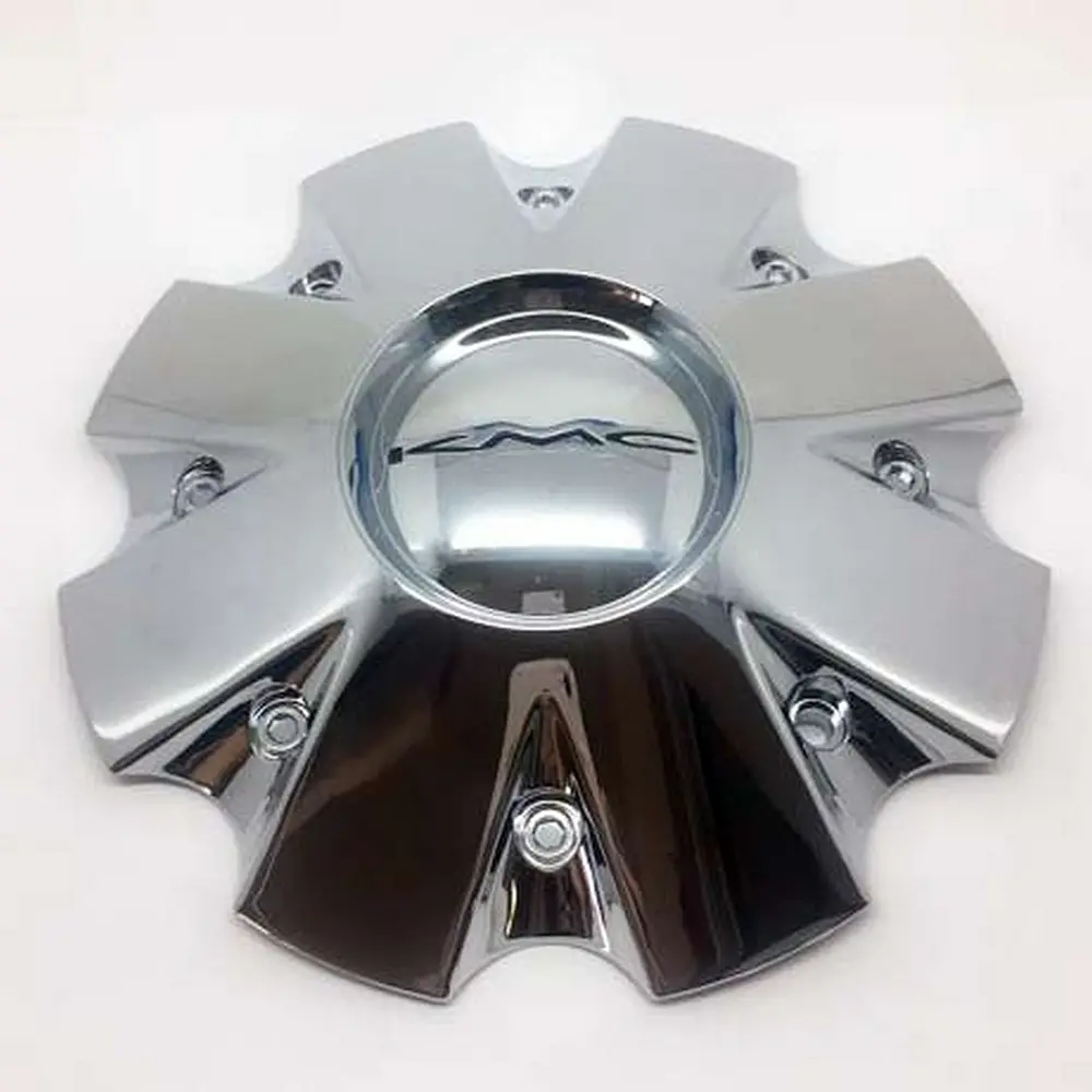Kmc Cap Km651 Slide Chrome W/Black Logo 1