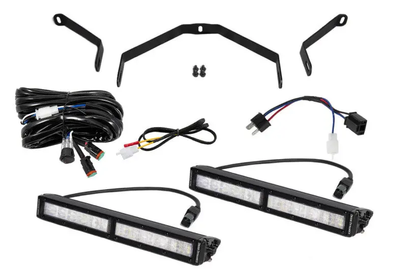 Diode Dynamics 14-21 Toyota Tundra Ss12 Driving Light Kit - White Wide 1