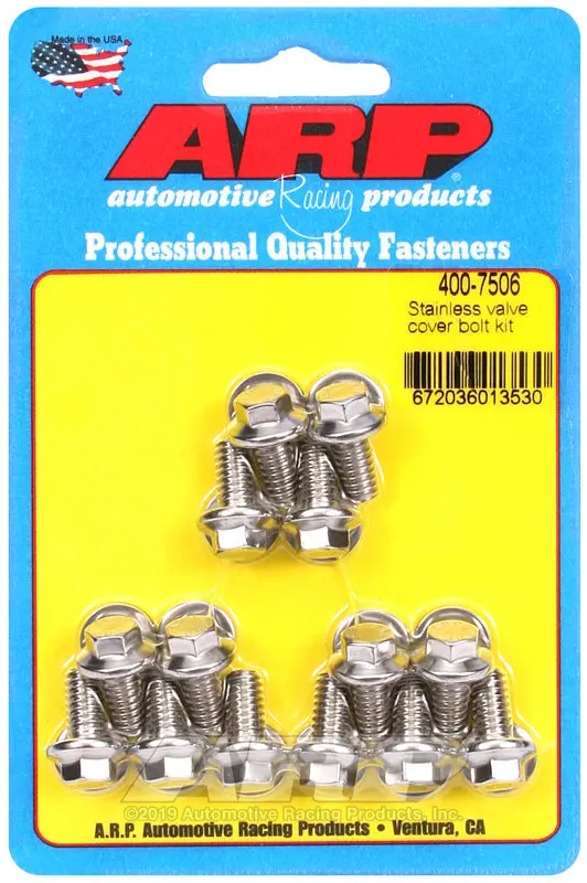 Arp Ss Valve Cover Bolt Kit 1
