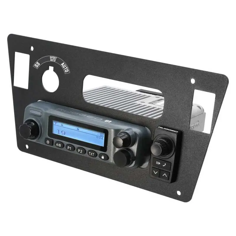 Rugged Radios 2024 Yamaha Yxz Mount For M1 / G1 / Rm60 / Gmr45 Mobile Radio And 696 Rocker Intercom 1