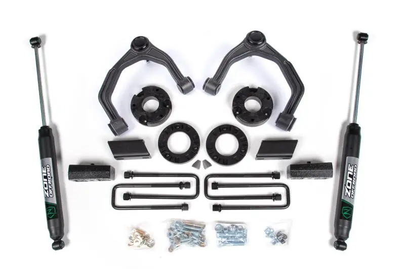 Zone Offroad 19-24 Chevy Silverado 1500 3.5In Lift Kit 1