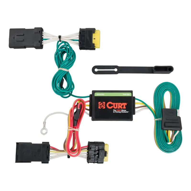 Curt Custom 4-Way Flat Wiring Harness For 2014–2020 Nissan Versa 1