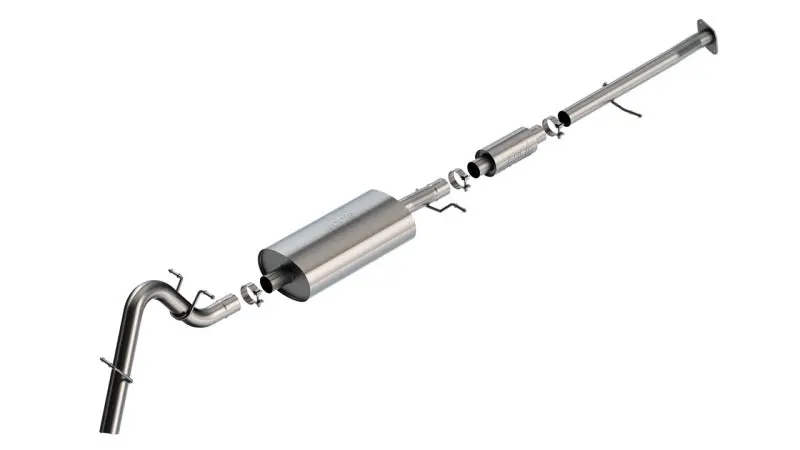 Borla 23-24 Chevrolet Colorado / 23-24 Gmc Canyon S-Type Catback Exhaust W/Turndown Tips 1