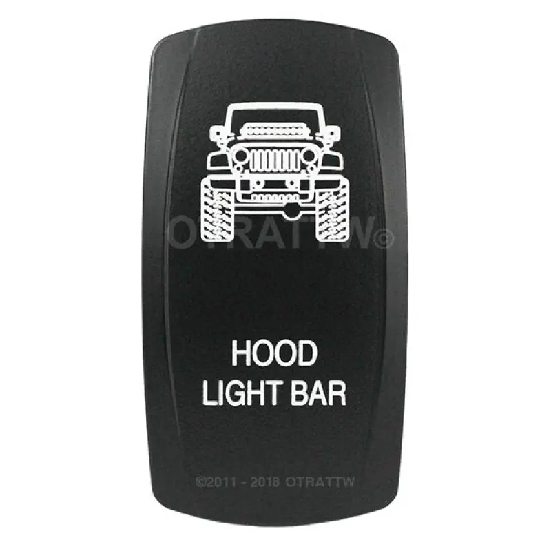Spod Jk Hood Light Bar Rocker Switch 1