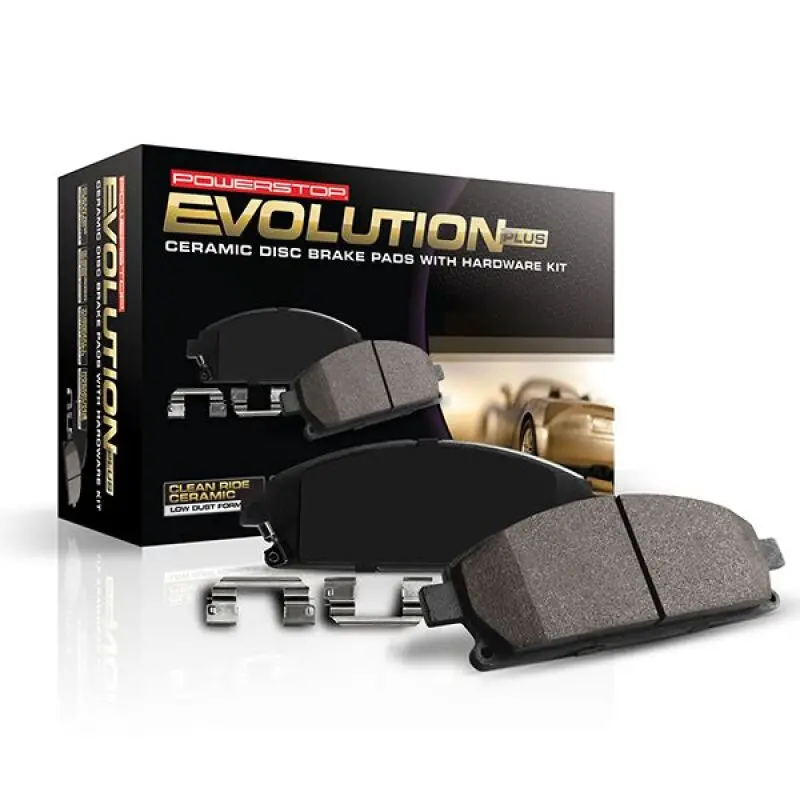 Power Stop 23-24 Chevrolet Colorado Front Z17 Evo Ceramic Pad W/Hardware 1