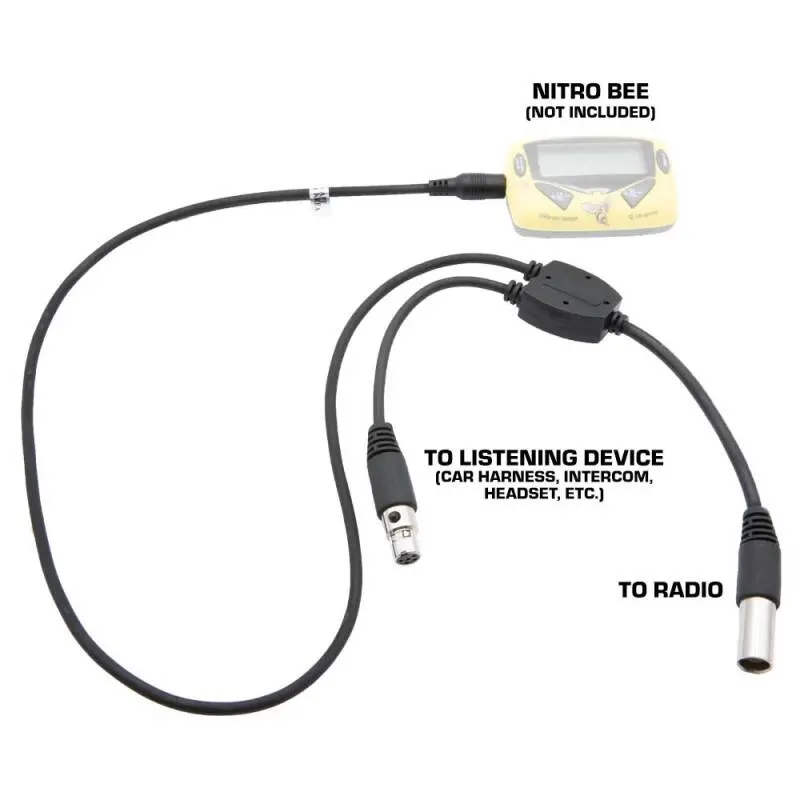 Rugged Radios Adapter For Scanner To 5-Pin Car Harness Headset Or Intercom 1