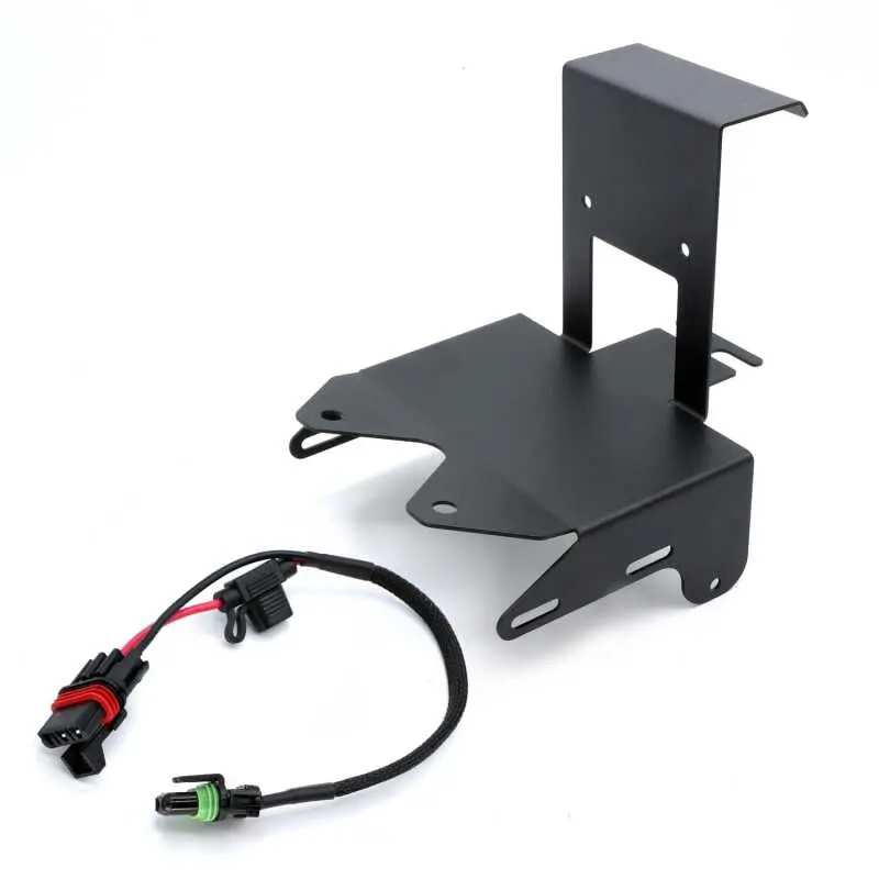 Rugged Radios Polaris Rzr Xp - Radio And Remote Head Intercom Mount 1