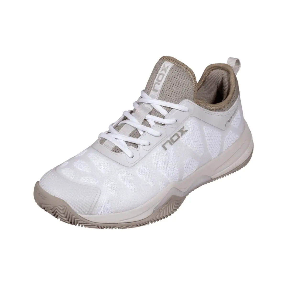 Nox Nerbo White/Vetiver | Padel Shoes 4