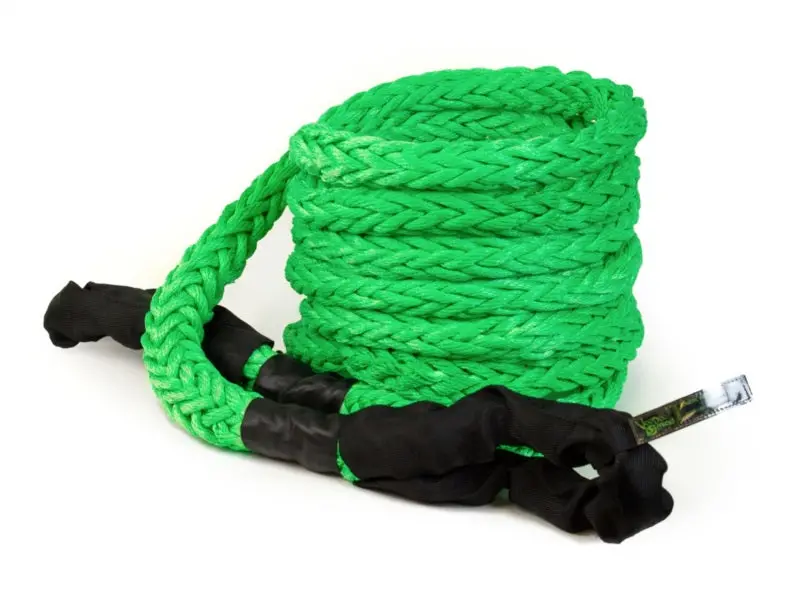 Voodoo Offroad 2.0 Santeria Series 1-1/4In X 30 Ft Kinetic Recovery Rope With Rope Bag - Green 1