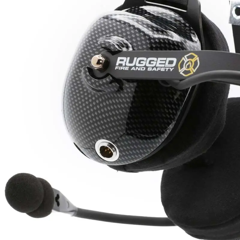 Rugged Radios Fhs Behind-The-Head Fsi Headset No Buttons / For David Clark / Sigtronics / Avcomm 1