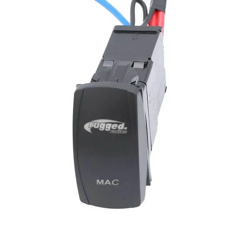 Rugged Radios Switch Install Harness For Mac Helmet Air Pumpers 1