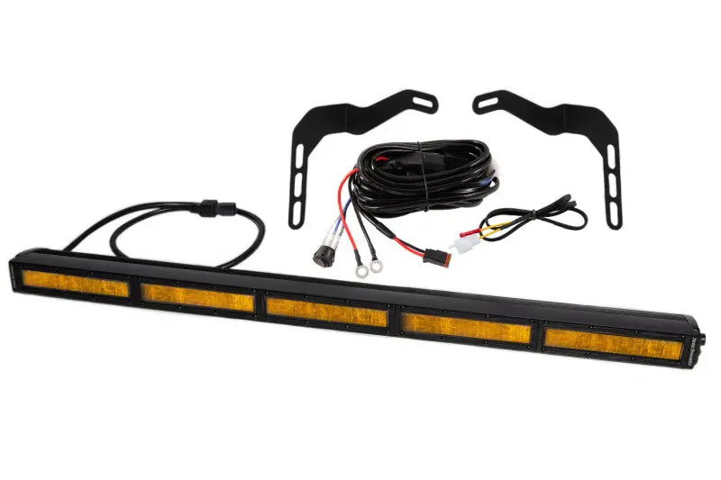 Diode Dynamics 14-21 Toyota Tundra Ss30 Stealth Lightbar Kit - Amber Flood 1