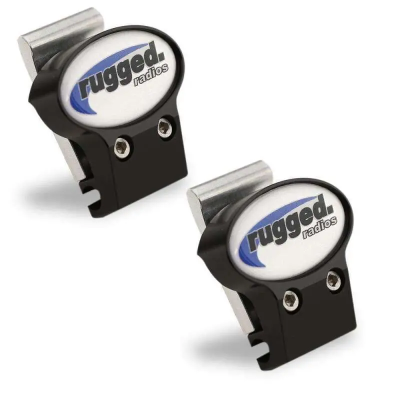 Rugged Radios 2 Pack - Quick Mount For Helmet Kit Wiring Installation 1