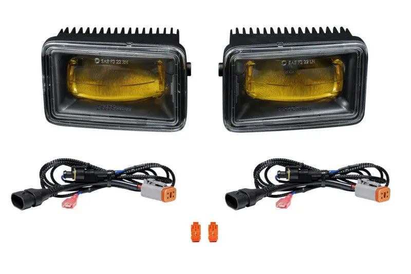 Diode Dynamics Elite Foglamp Type F2 - Yellow (Pair) 1