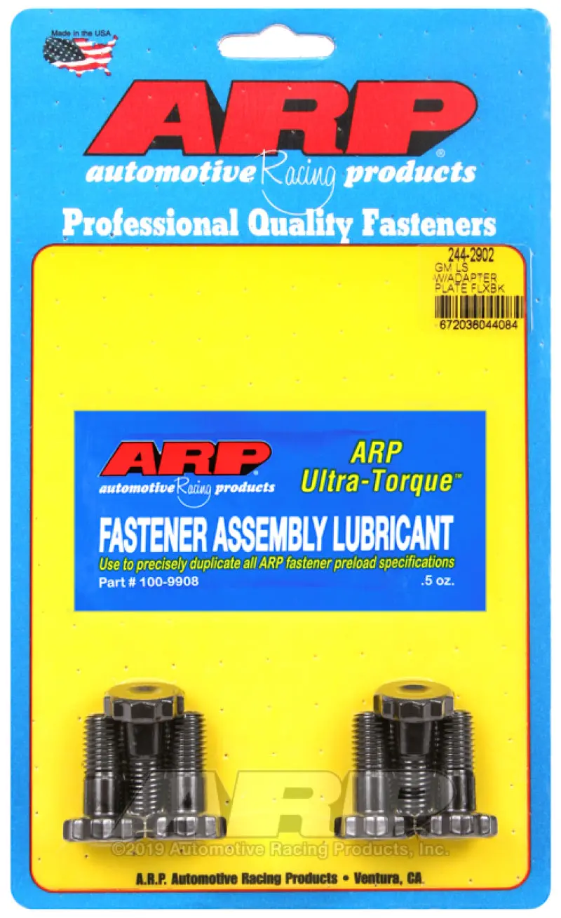 Arp Gm Ls W/ Adapter Plate Flexplate Bolt Kit 1