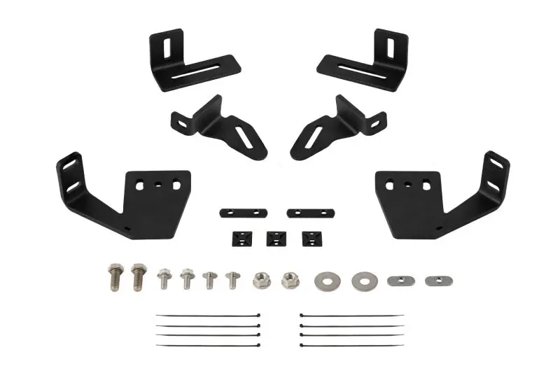 Diode Dynamics Prinsu/Sherpa Roof Racks Ss5 7-Pod Crosslink Mounting Bracket Kit Roof Racks 1