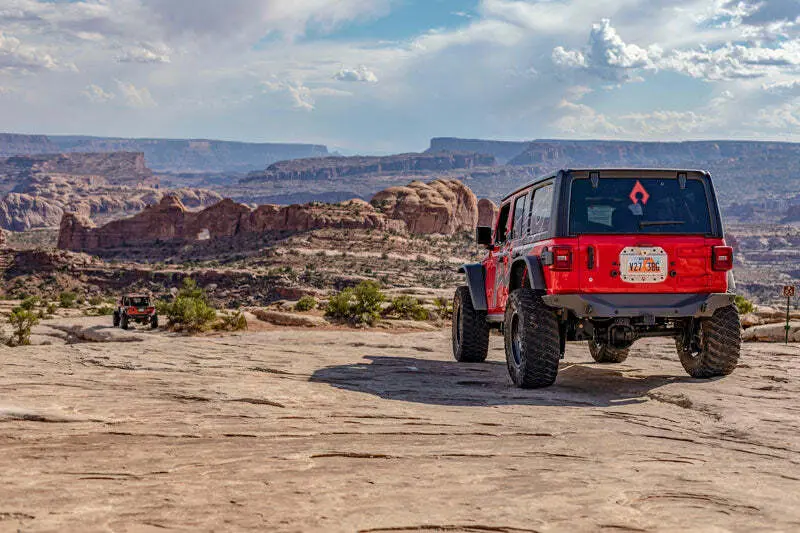 Artec Industries 18-25 Jeep Wrangler Jl Sahara Jl Spare Tire Delete Kit V2 - Bare Aluminum 1