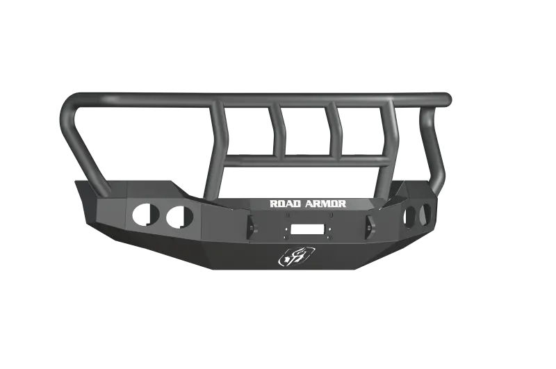 Road Armor Stealth Front Winch Bumper – Tex Black With Titan Ii Flares For 2011–2016 Ford F-250 1