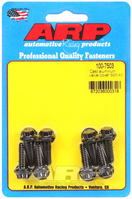 Arp Cast Aluminum 12Pt Valve Cover Bolt Kit 1