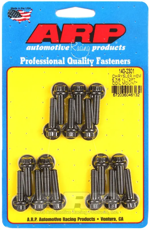 Arp Chrysler Hemi 5.7/6.1L 12Pt Coil Mount Bolt Kit 1