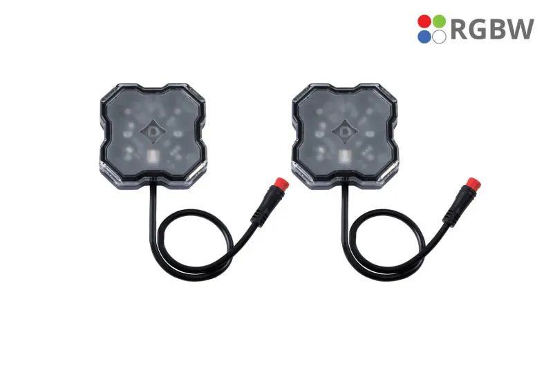 Diode Dynamics Stage Series Rgbw Led Rock Light (Add-On 2-Pack) 1