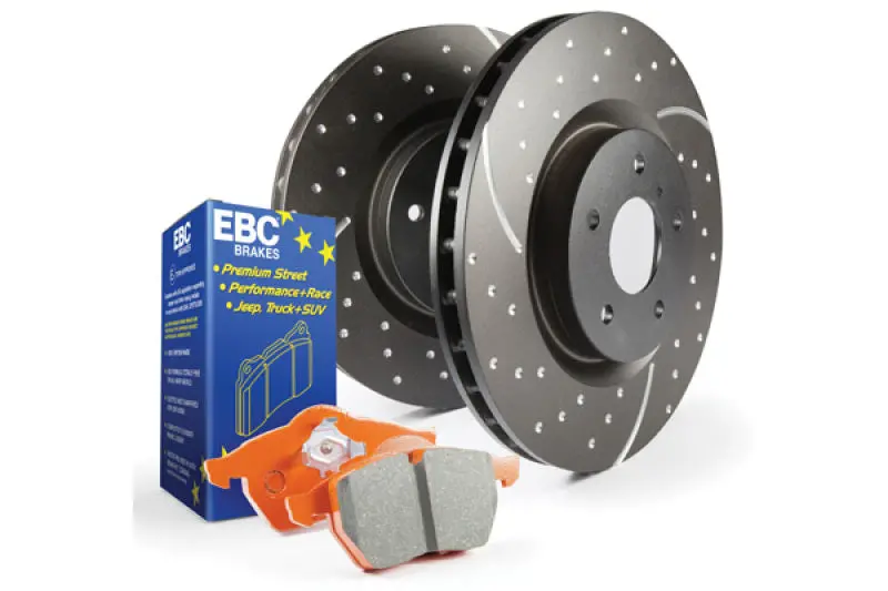 Ebc S8 Kits Orangestuff Pads & Gd Rotors 1