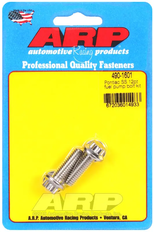 Arp Pontiac Ss 12Pt Fuel Pump Bolt Kit 1