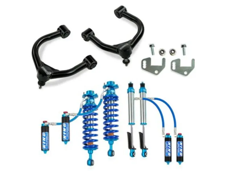 Cognito 22-24 Toyota Tundra (W/ Rear Air Ride) 3In Elite Leveling Lift Kit W/ King 2.5 Rr Shocks 1