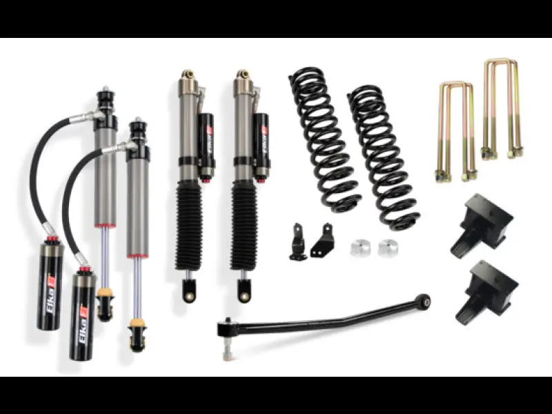 Cognito 23-24 Ford F-250/350 Sd 4Wd 3In Elite Lift Kit W/ Elka 2.5 Remote Reservoir Shocks 1