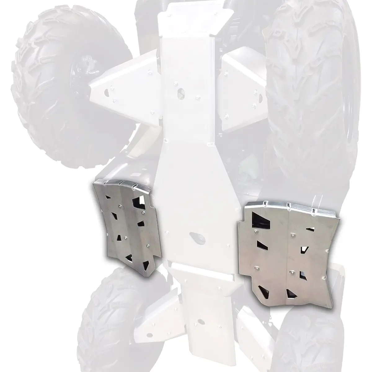 Floorboard Skid Plate Set  |  Yamaha Kodiak 450 1