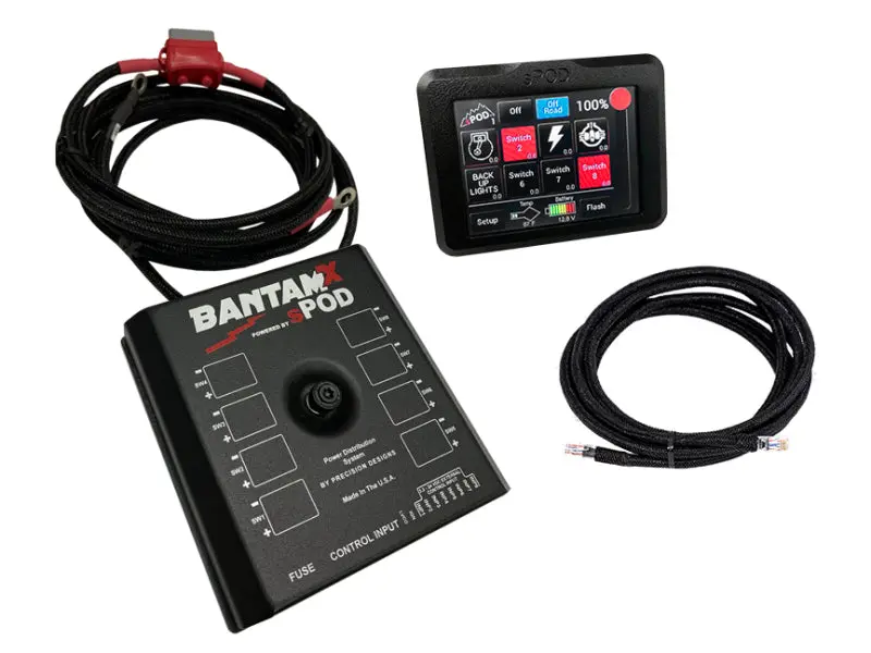 Spod Bantamx Touchscreen For Uni (84 In Battery Cables) 1
