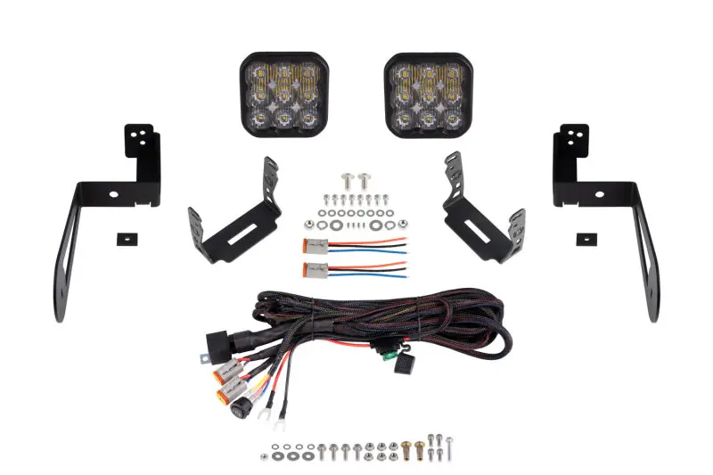 Diode Dynamics Jeep Jk Ss5 Crosslink Bumper Lightbar Kit Sport Driving 1