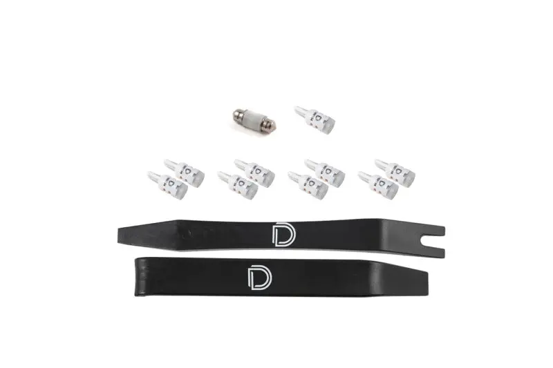 Diode Dynamics 16-22 Toyota Prius Interior Led Kit Cool White Stage 2 1