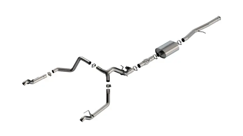 Borla 2024 Chevy Silverado 1500 6.2L V8 Atak Catback Exhaust (Use Fact Fascia Tips) 1