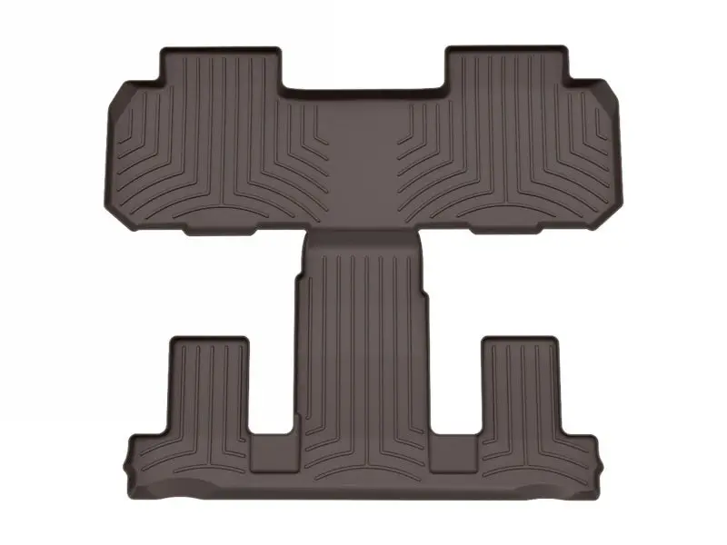 Weathertech 18-23 Chevrolet Traverse W/2Nd Row Bench Or Bucket Rear Floorliner Hp - Cocoa 1