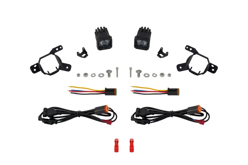 Diode Dynamics Led Ssc1 Type G3m Fog Light Bracket Kit - White 1