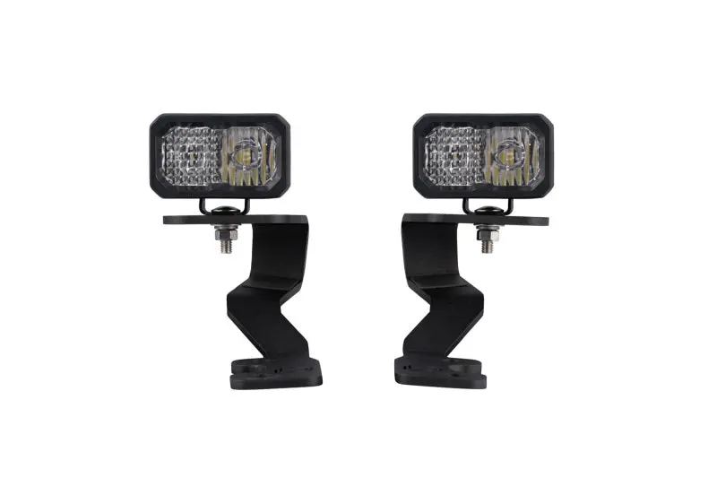 Diode Dynamics 2022 Toyota Tundra C2 Sport Stage Series Ditch Light Kit - White Combo 1