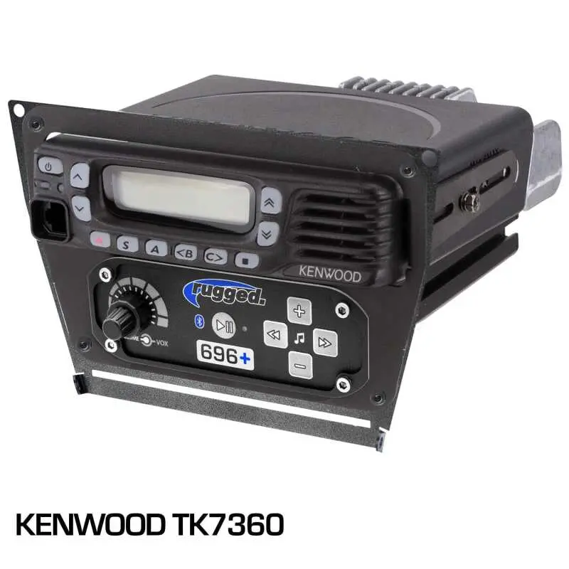Rugged Radios Polaris Rzr Pro Xp/Turbo R/Pro R Dash Mount - Kenwood Tk7360 1