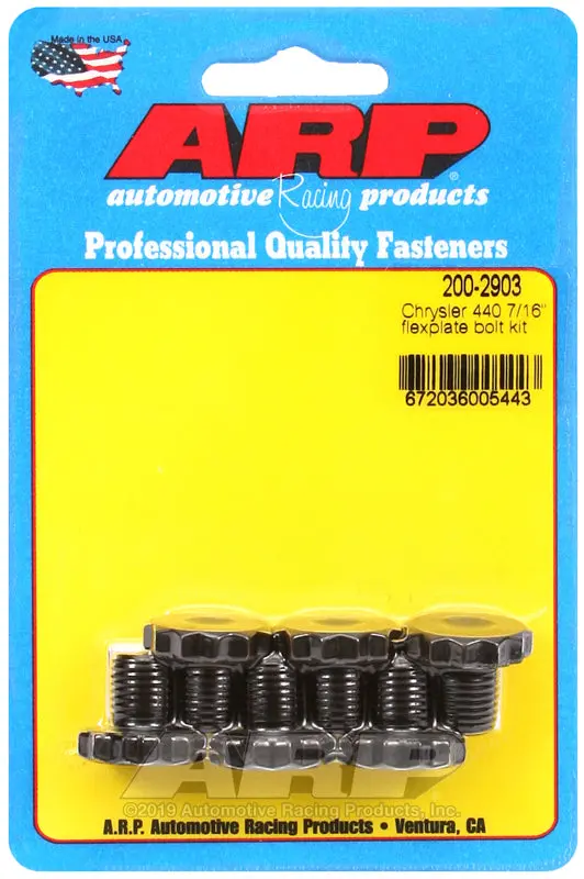 Arp Chrysler 440 7/16In Flywheel / Flexplate Bolt Kit 1