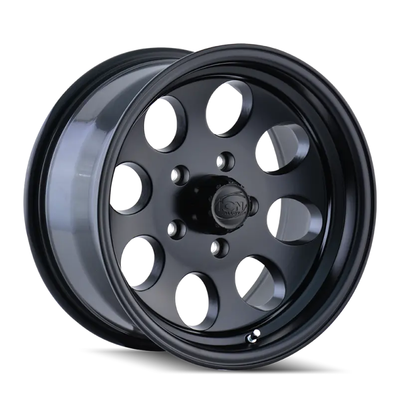 Ion Type 171 Matte Black Alloy Wheel – 18X9", 5X127 Bolt Pattern, 0Mm Offset, 83.82Mm Hub Bore 1