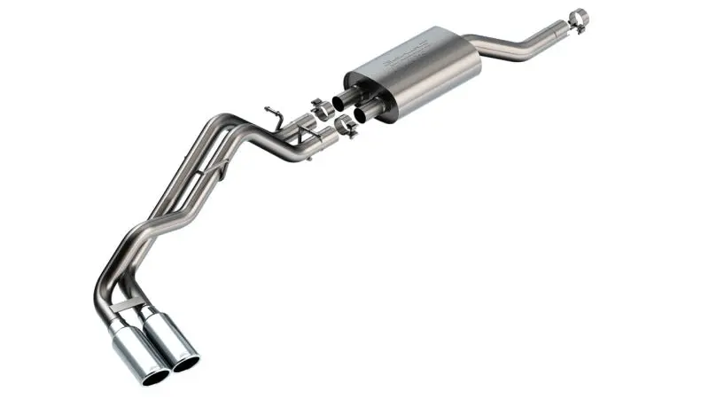 Borla 2024+ Ford Ranger Xlt S Type Catback System - Chrome Tip 1