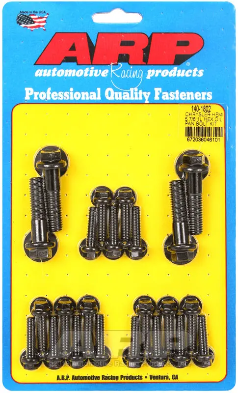 Arp Chrysler Hemi 5.7/6.1L Hex Oil Pan Bolt Kit 1