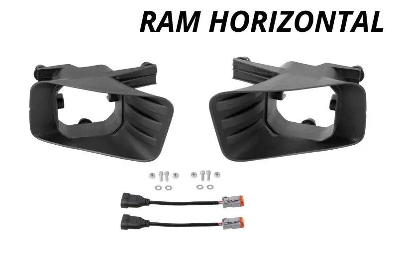 Diode Dynamics Ss3 Ram Horizontal Fog Light Mounting Bracket Kit 2