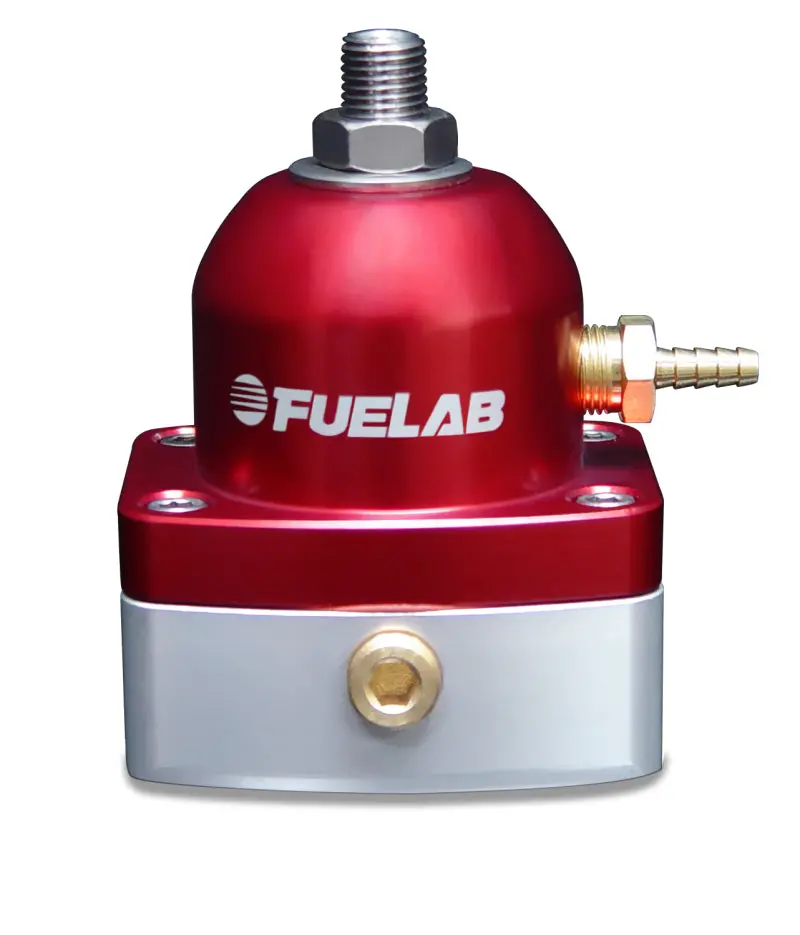 Fuelab 545 Efi Adjustable Mini Fpr In-Line 90-125 Psi (1) -6An In (1) -6An Return - Red 1