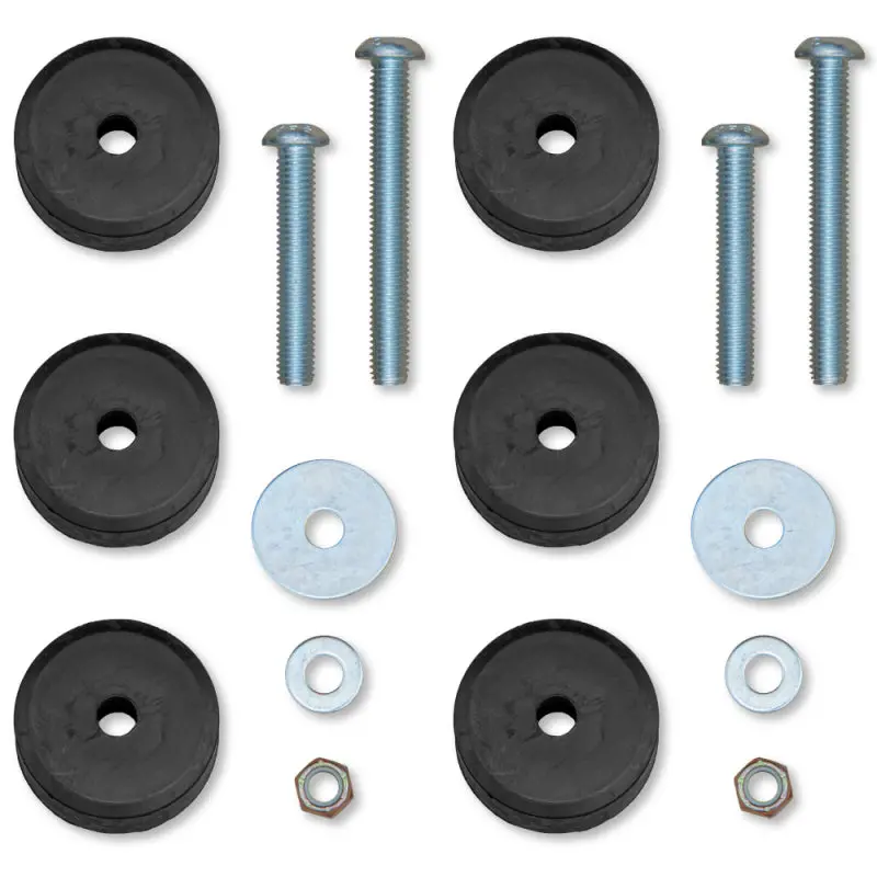 Rock Krawler 07-18 Jeep Wrangler Jk/Jku Stackable Front & Rear Bump Stop Kit 1