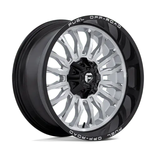 D798 22X10 6X135/5.5 Slvr-Brsh Blk-Lp -18Mm 1