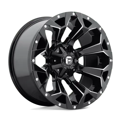 D576 18X9 5X4.5/5.0 Gl-Blk-Mil -12Mm 1