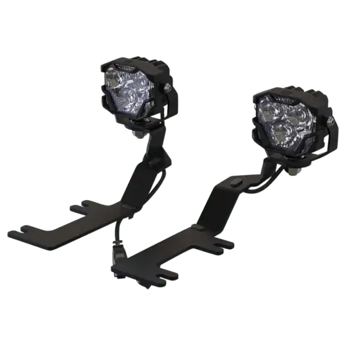 4B A-Pillar Brackets Silver/Sierra 14-18 1