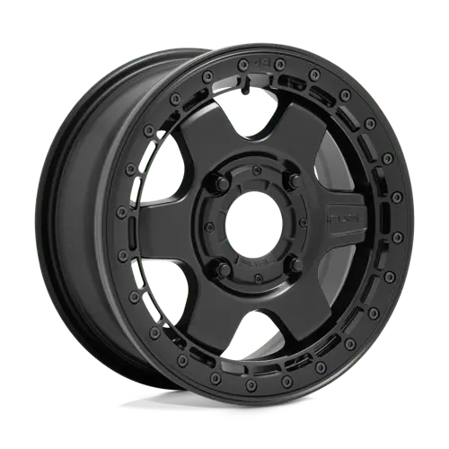 D922 15X6 4X137 Mt-Blk Blk-Ring 38Mm 1