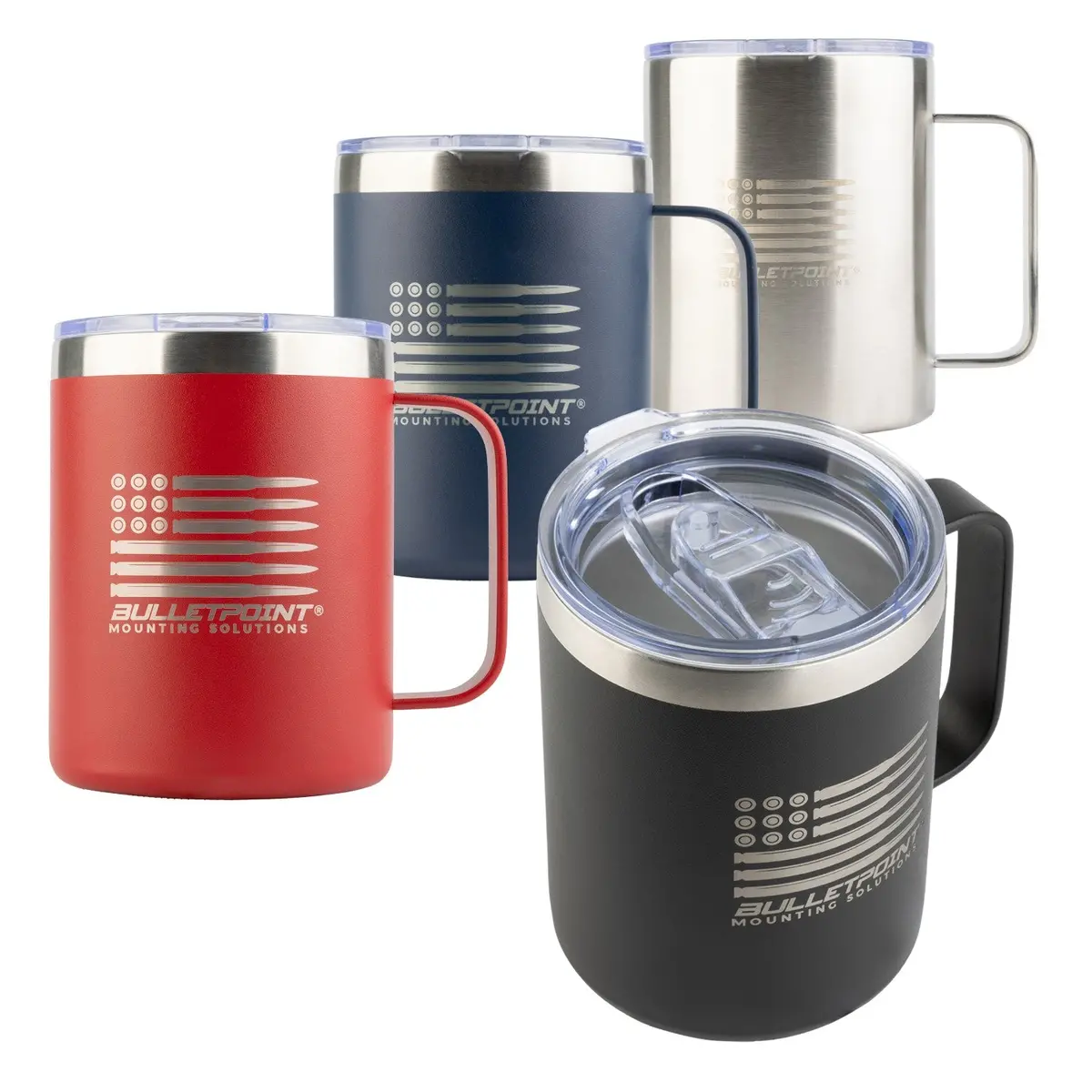 Bulletpoint 12Oz Double-Wall Vacuum Insulated Stainless Steel Mug 1